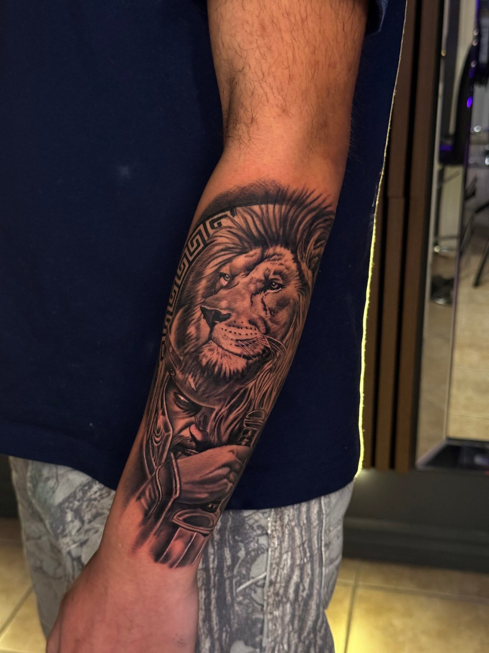 Lion-tattoo